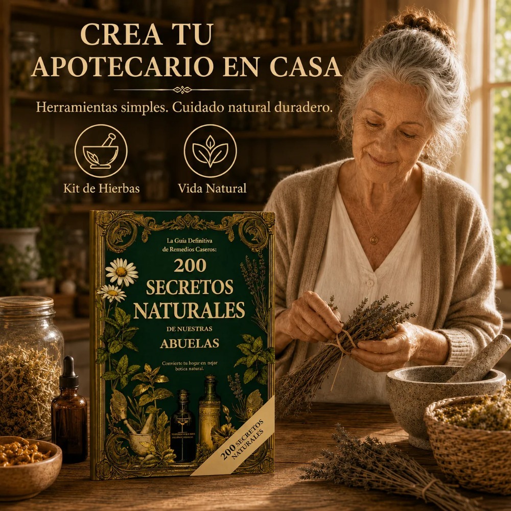 Herbal Wellness Guide - 200 Natural Secrets A5 Spanish Herbal