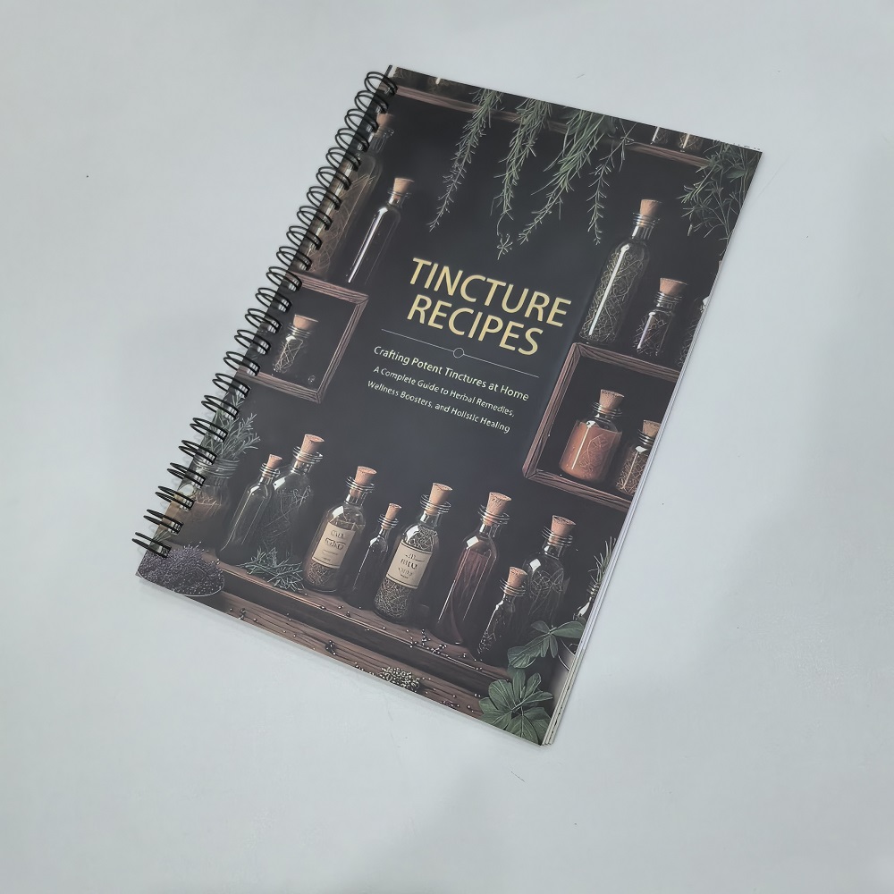 Herbal Wellness Guide - Tincture Recipes Book Crafting Potent Tinctures